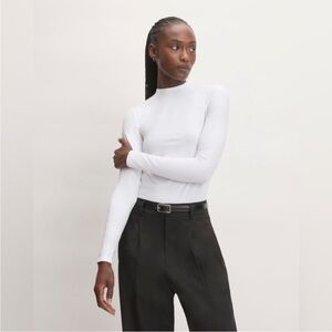 616. Everlane The Supima® Form Funnel Neck Tee